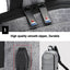 Ozuko Green USB-Charging Crossbody Tablet Backpack-Bag