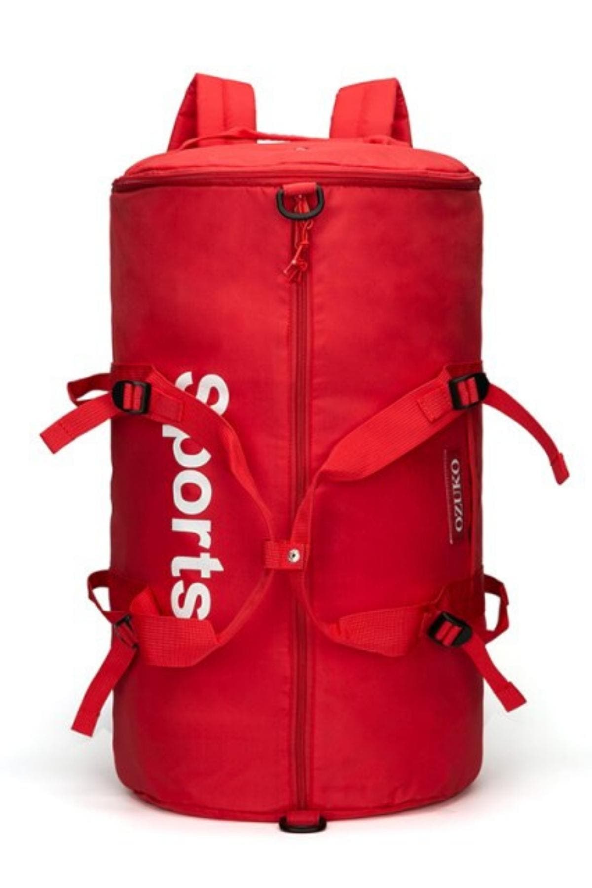 Ozuko Red Backpack Gym Bag