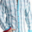 P.O.V. Aqua/Red Plaid Anthony Shirt