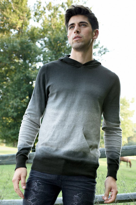 P.O.V. Grey Dusk Hooded Sweater