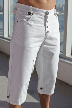 P.O.V. White Capri Short thumbnail 1