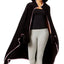 PJ Couture Black Cat Hooded Lounge Poncho with Mittens