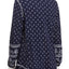 PJ Salvage Denim Blues-Traveler Bandana-Print Thermal Top