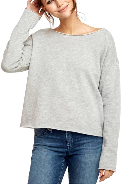 PJ Salvage Heather-Grey Star-Light Sweatshirt