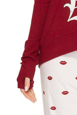 PJ Salvage Wine Love-You-To-Death Lounge Top thumbnail 3