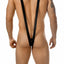 PPÜ Black Over-The-Shoulder Thong