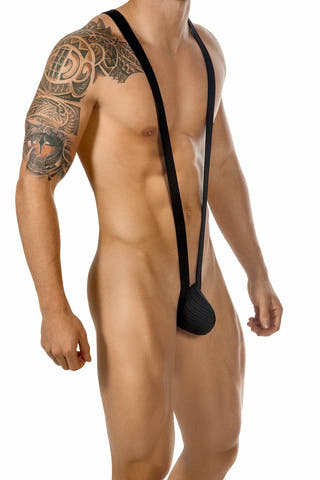 PPÜ Black Over-The-Shoulder Thong