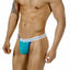 PPÜ Turquoise-Jade/Royal Asymmetrical Thong