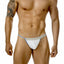 PPÜ White/Light-Grey Asymmetrical Thong