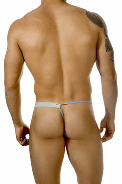 PPÜ White/Light-Grey Asymmetrical Thong thumbnail 2