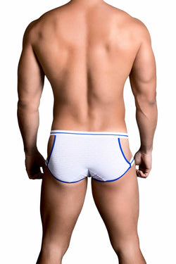 PPÜ White/Royal Cut-Out Brief thumbnail 2