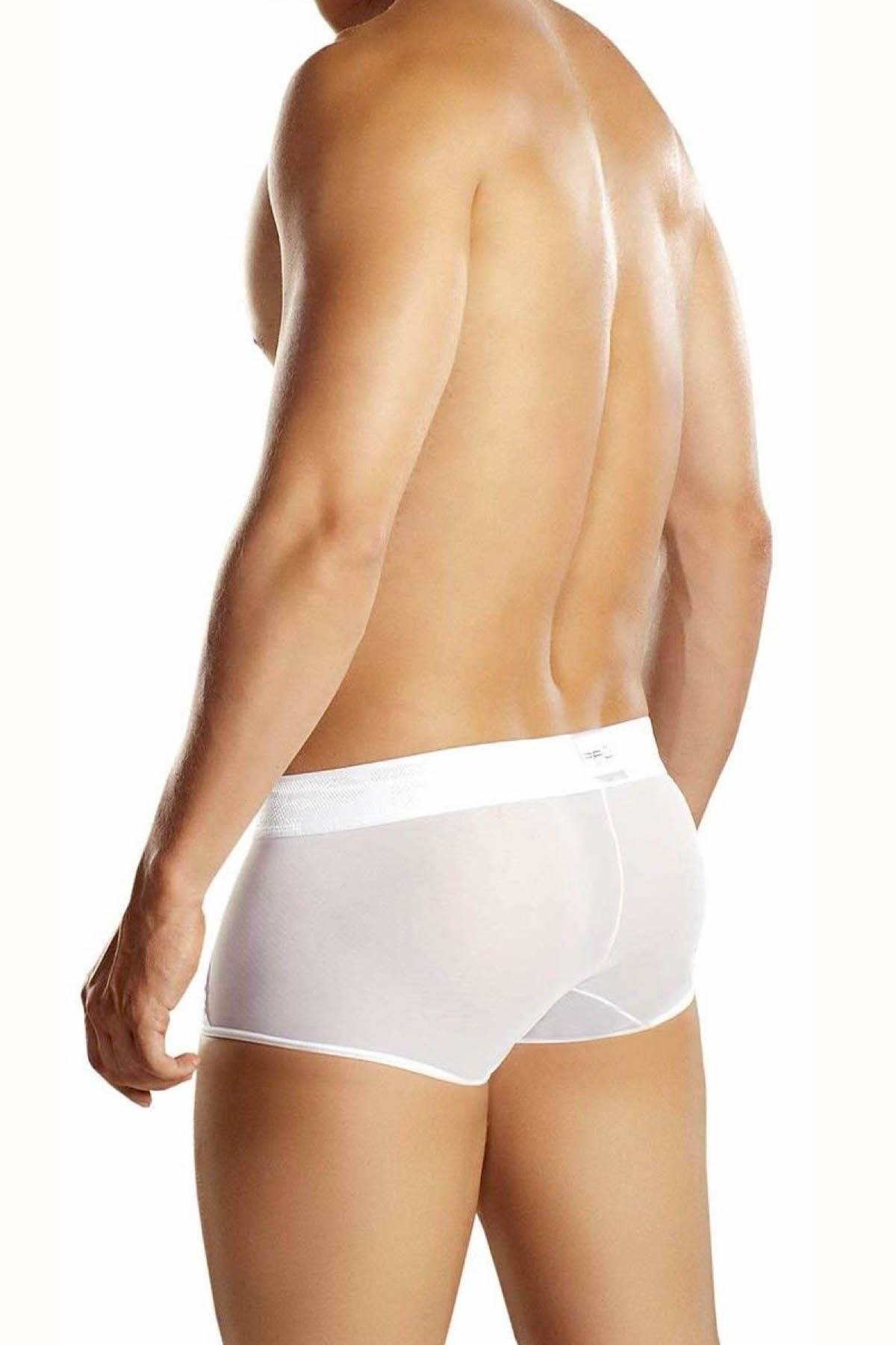 PPÜ White Sheer-Mesh Trunk