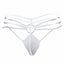 PPÜ White Strappy Thong