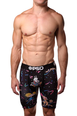 PSD Black Cartoon-Crossover Boxer Brief thumbnail 1