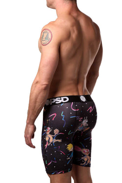 PSD Black Cartoon-Crossover Boxer Brief thumbnail 2