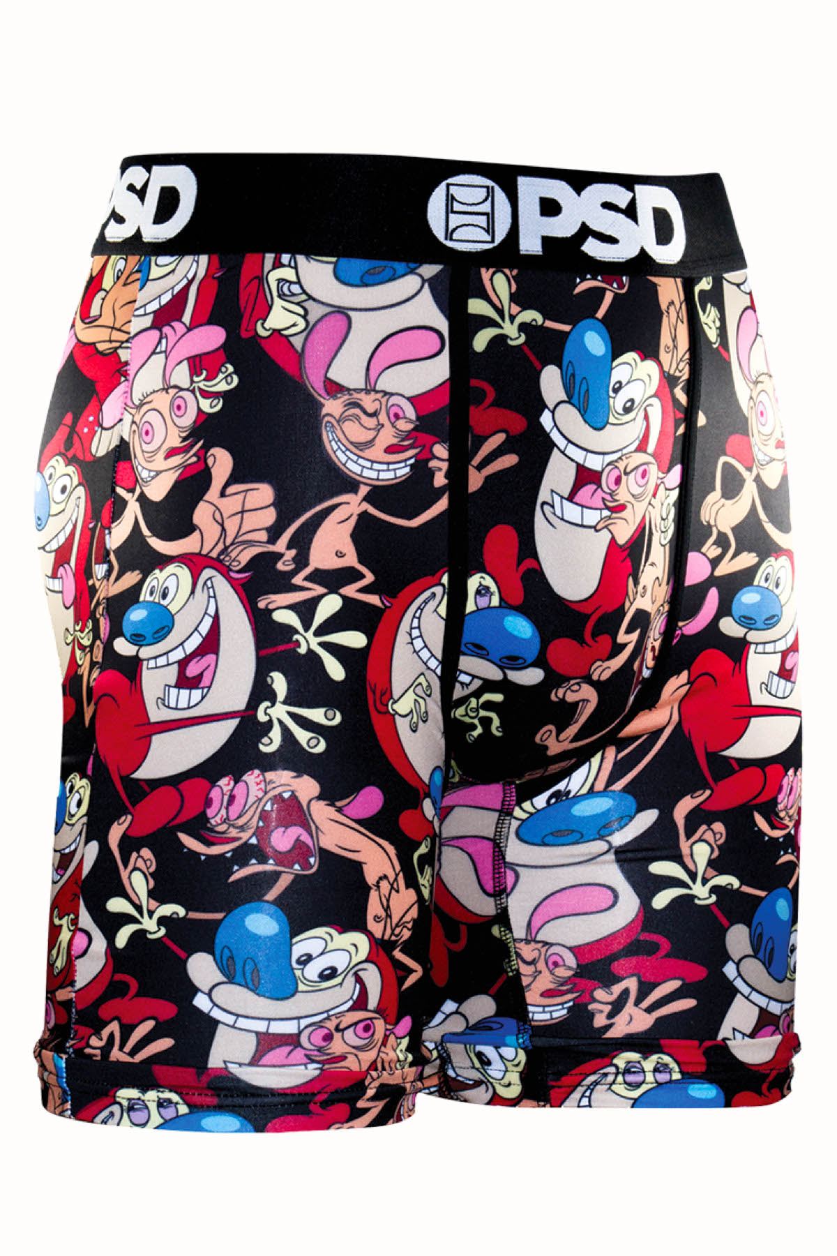 PSD Black Ren & Stimpy Boxer Brief