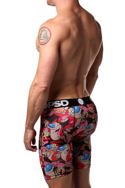 PSD Black Ren & Stimpy Boxer Brief thumbnail 2