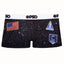 PSD Black Space Camp Boyshort