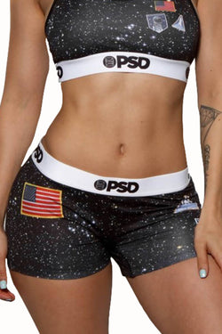 PSD Black Space Camp Boyshort thumbnail 3