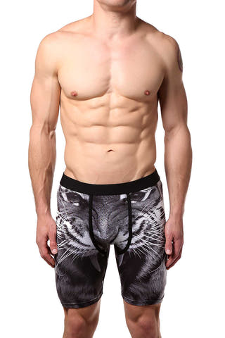 PSD Black & White Tiger Boxer Brief