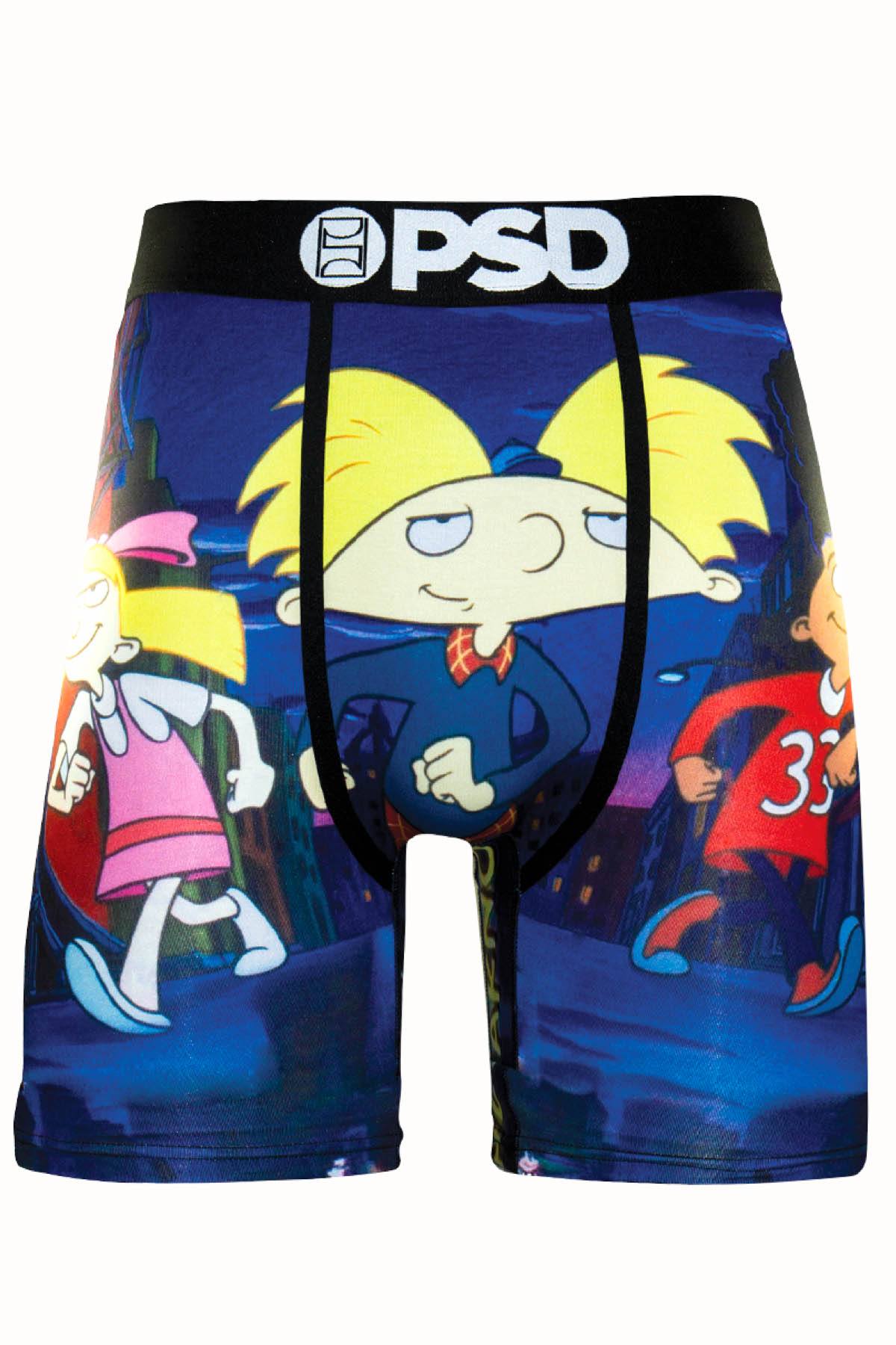 PSD Blue Hey Arnold! Squad Boxer Brief