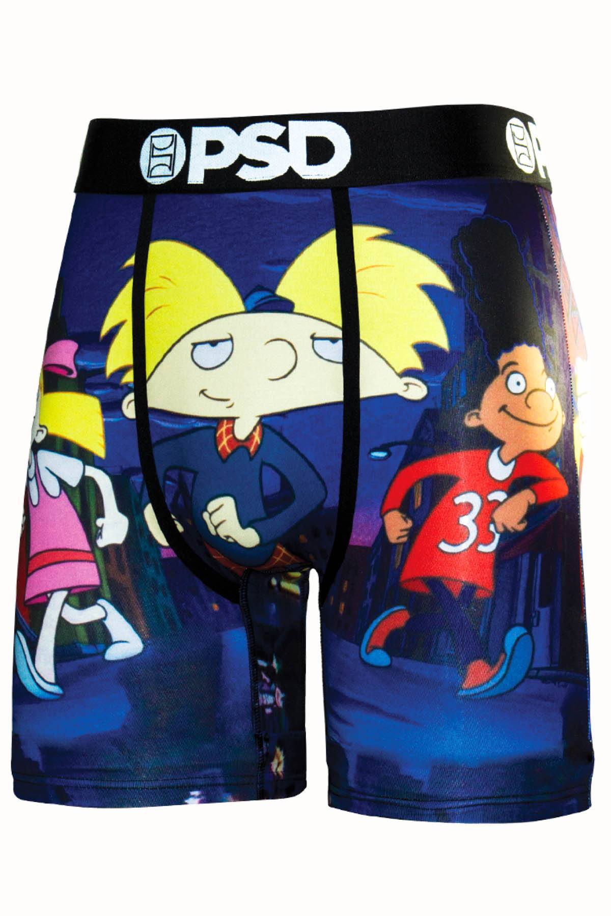 PSD Blue Hey Arnold! Squad Boxer Brief
