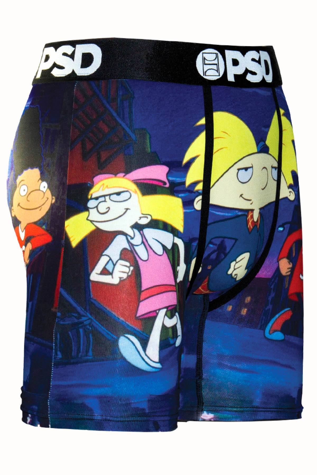 PSD Blue Hey Arnold! Squad Boxer Brief