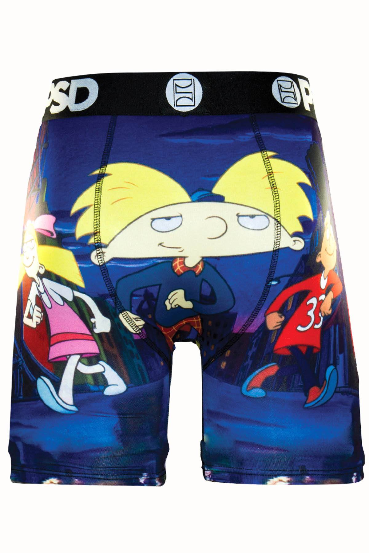 PSD Blue Hey Arnold! Squad Boxer Brief