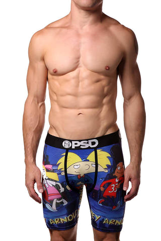 PSD Blue Hey Arnold! Squad Boxer Brief