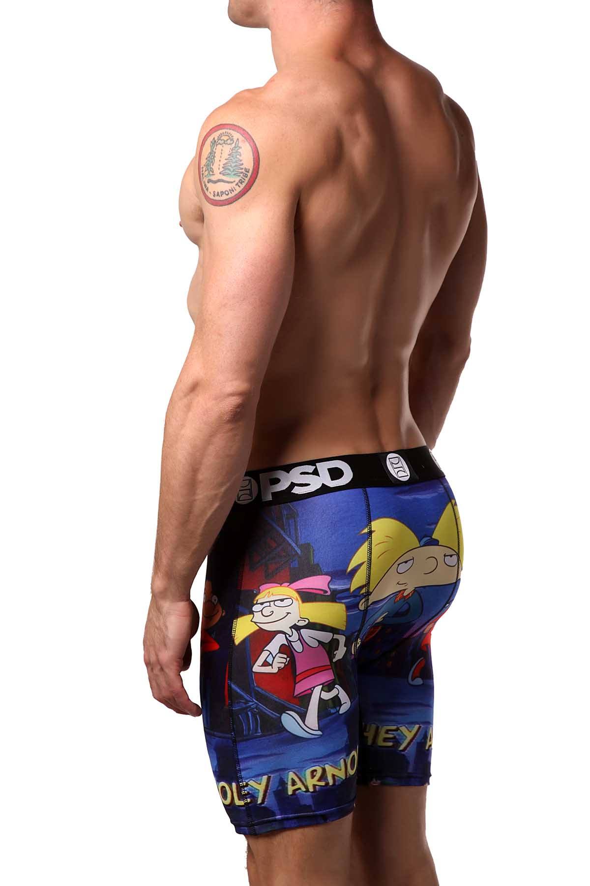 PSD Blue Hey Arnold! Squad Boxer Brief