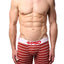 PSD Brick-Red Striped Void Boxer Brief