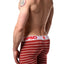PSD Brick-Red Striped Void Boxer Brief