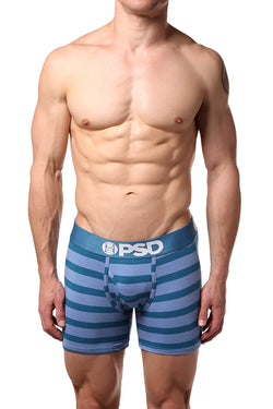 PSD Dolphin-Blue Striped Boxer Brief thumbnail 1