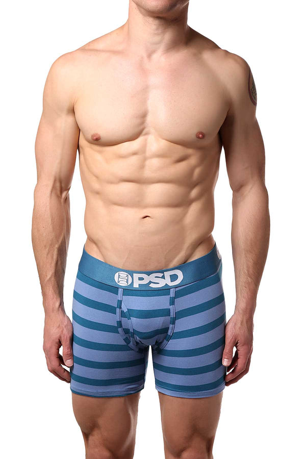 PSD Dolphin-Blue Striped Boxer Brief