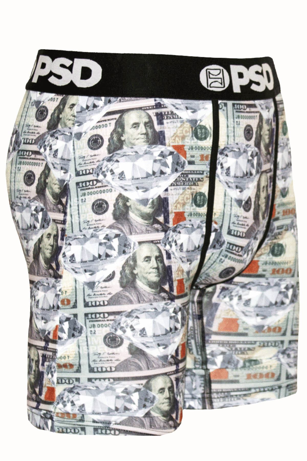 PSD Green Money-Diamond Boxer Brief