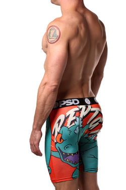 PSD Orange/Green Reptar Gold Grill Boxer Brief thumbnail 2