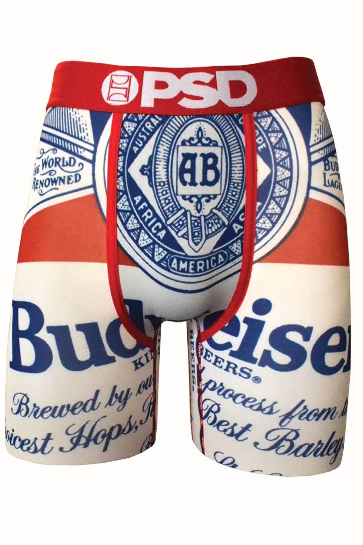 PSD Red Budweiser-Classic Boxer Brief