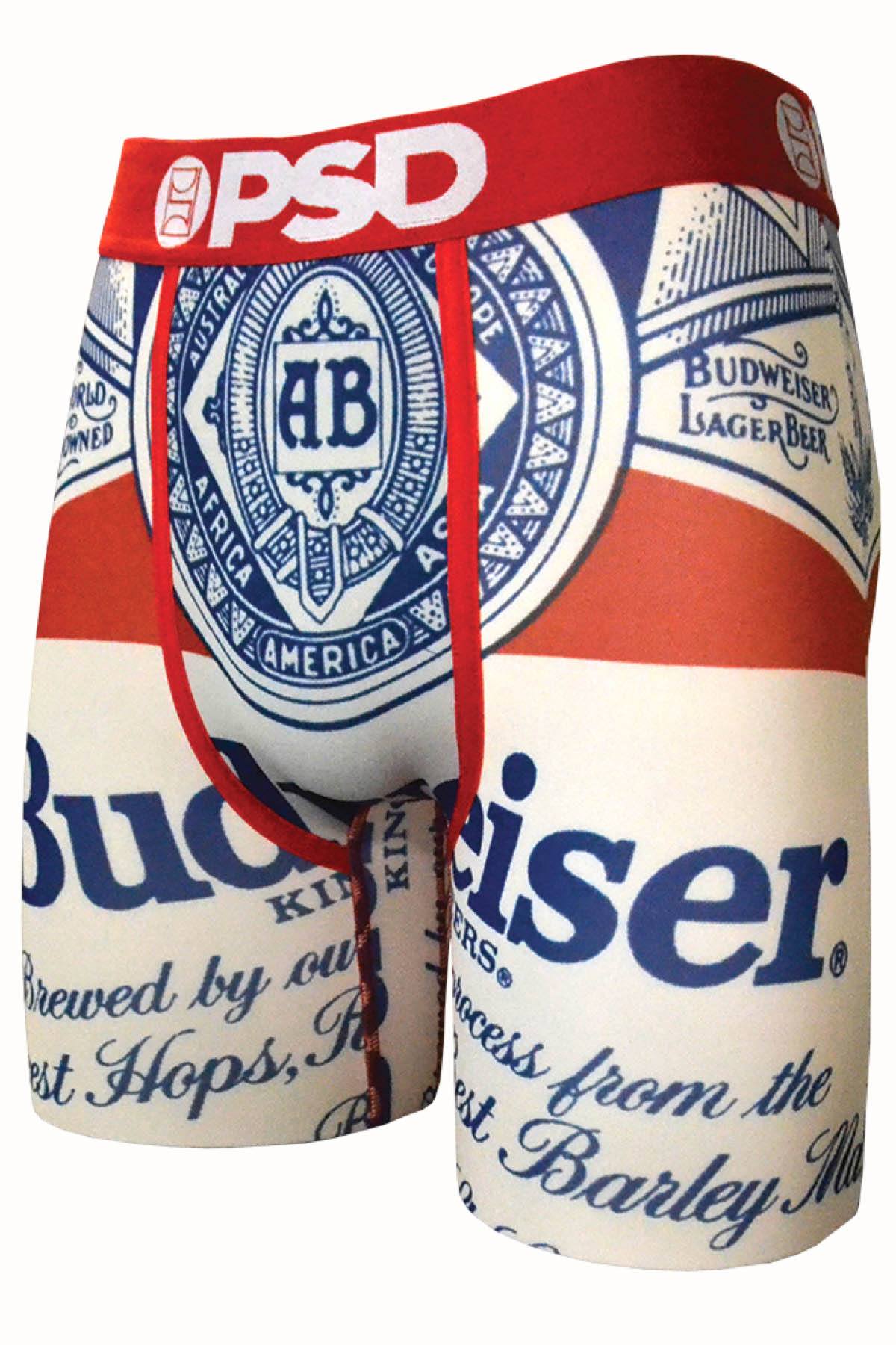 PSD Red Budweiser-Classic Boxer Brief