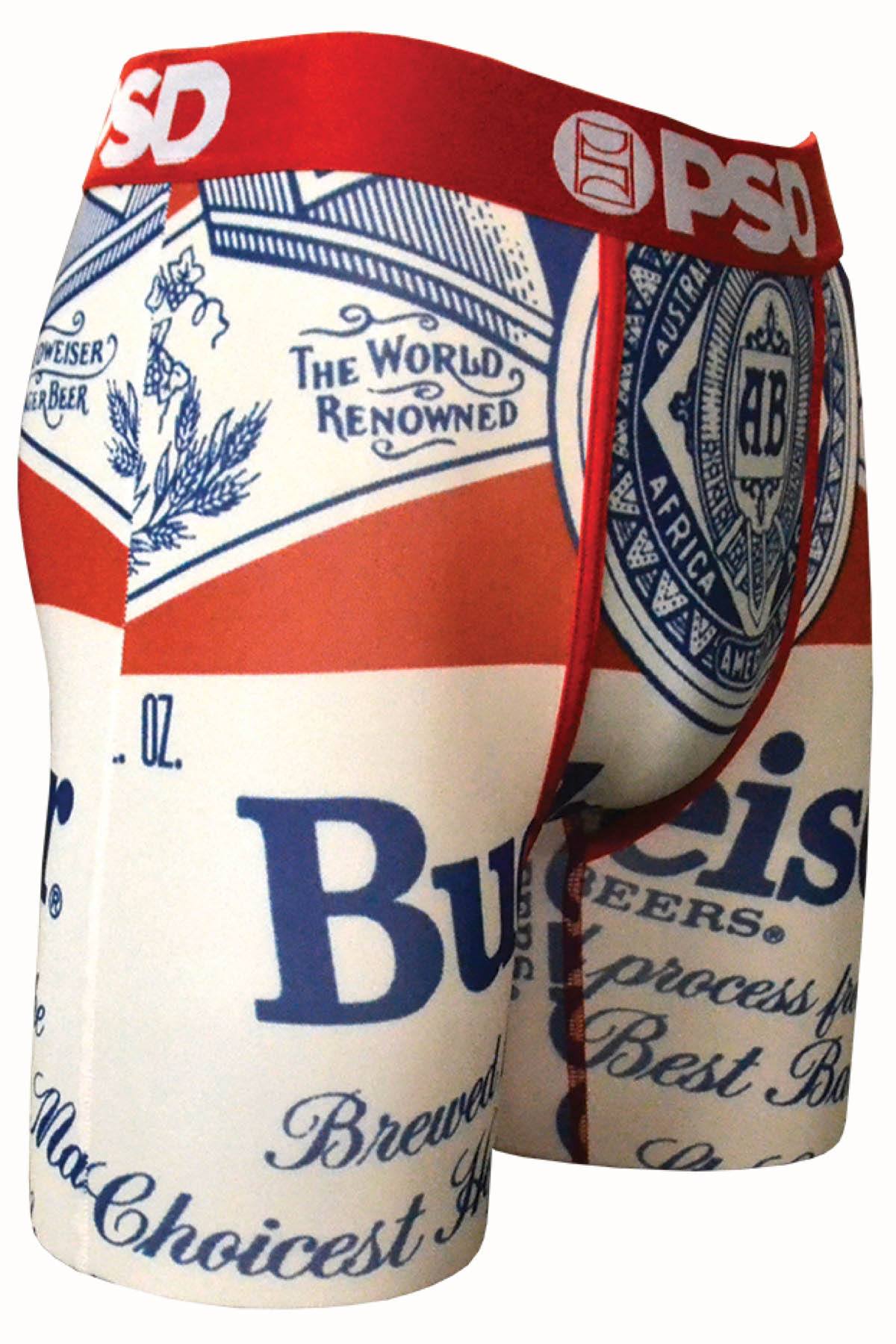 PSD Red Budweiser-Classic Boxer Brief