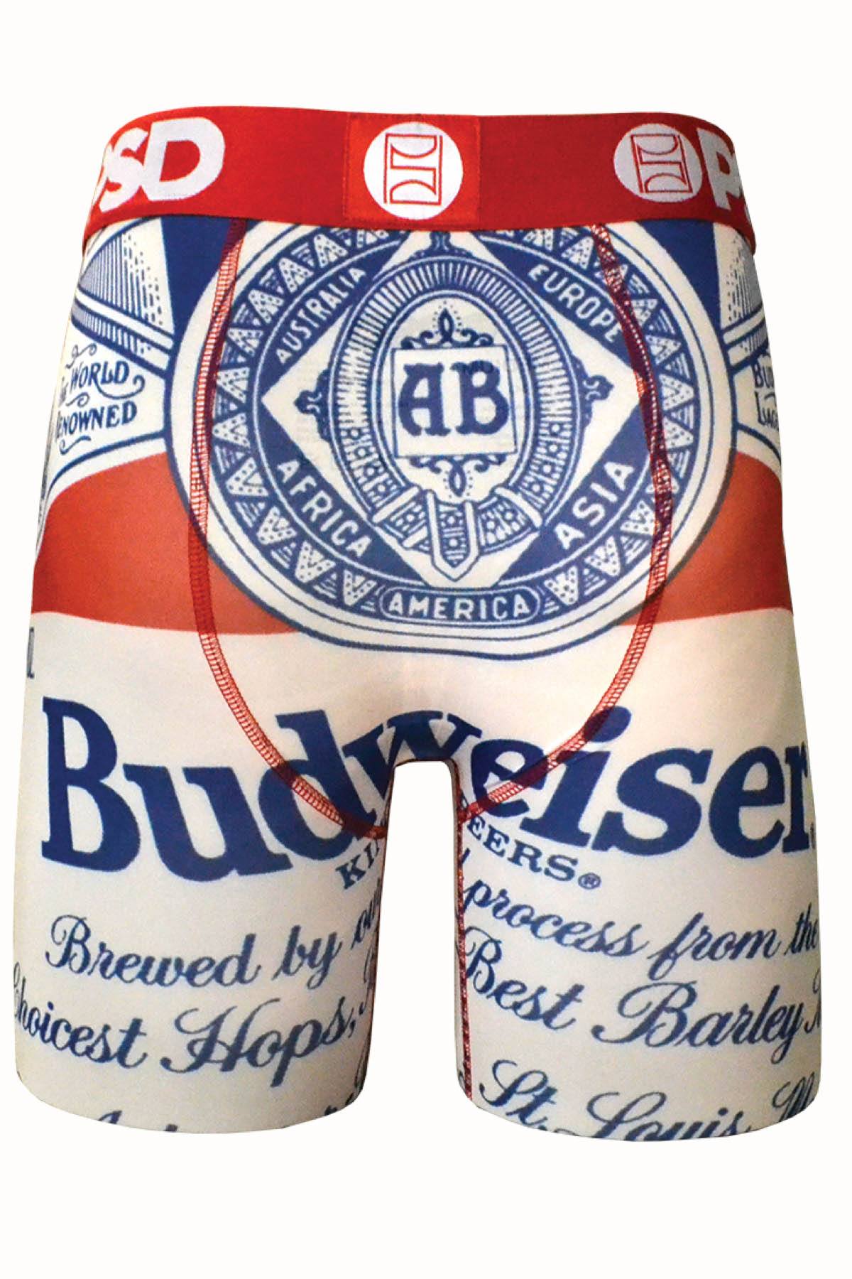 PSD Red Budweiser-Classic Boxer Brief