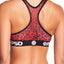 PSD Red Cheetah Sports Bra