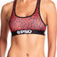 PSD Red Cheetah Sports Bra