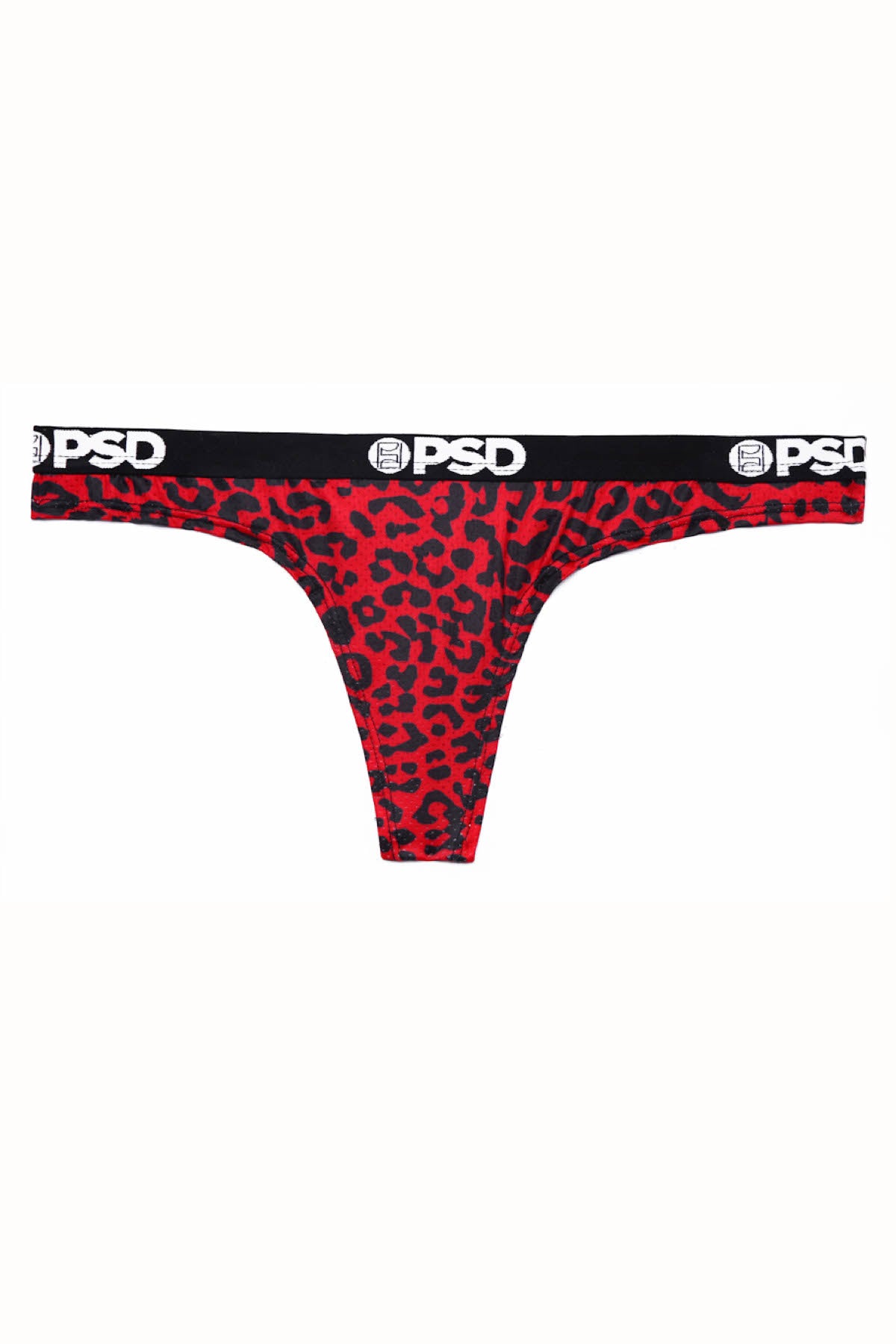 PSD Red Cheetah Thong