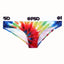 PSD Red Tie Dye Bikini Brief