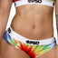 PSD Red Tie Dye Bikini Brief