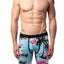 PSD Turquoise/Pink Flamingo Inn Boxer Brief