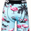 PSD Turquoise/Pink Flamingo Inn Boxer Brief