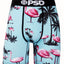 PSD Turquoise/Pink Flamingo Inn Boxer Brief
