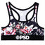 PSD Warm Flowers Sports Bra