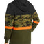 Pacific & Park Camo Color-block Hooded Sweatshirt Camo